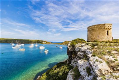 Kleine Bucht in La Mola Mahon